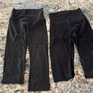 Two pairs of lululemon align leggings